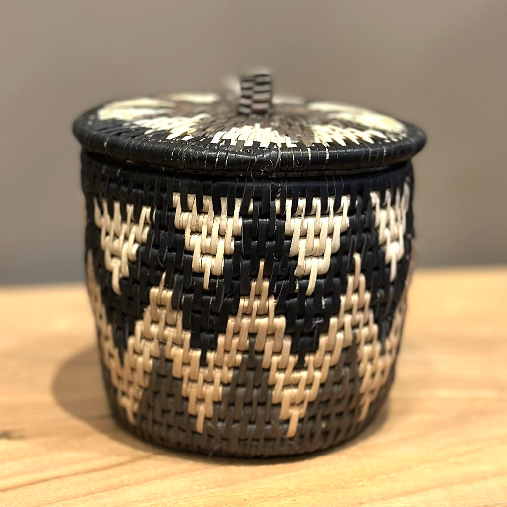 Zulukurv - Oppbevaringsboks med lokk