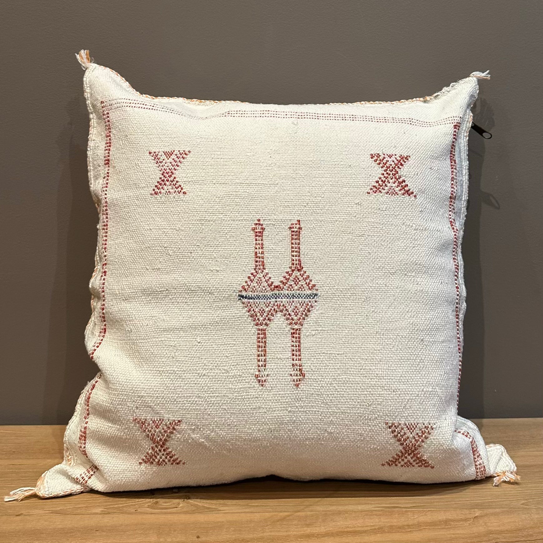 Putetrekk 50x50 hvitt