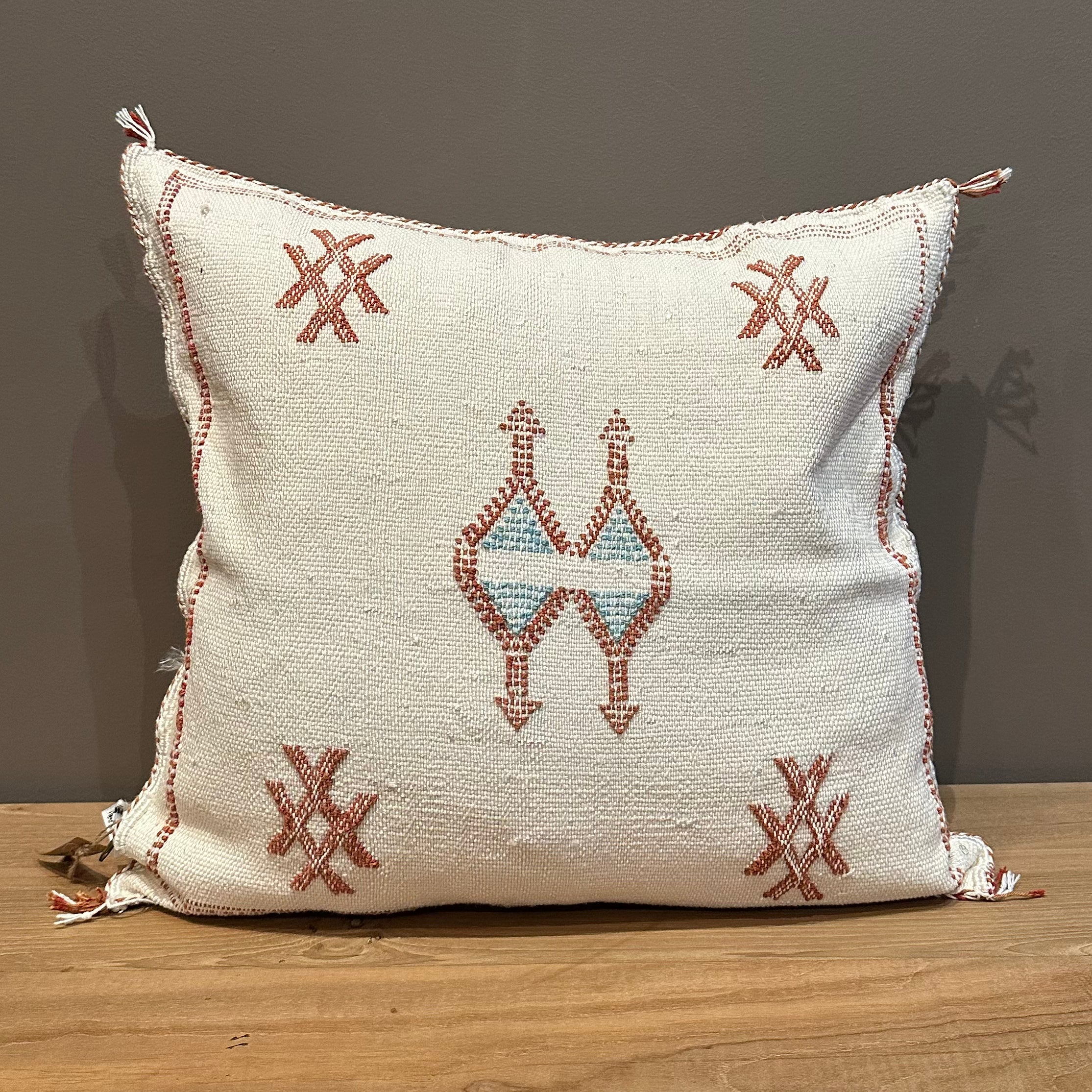 Putetrekk 50x50 hvitt