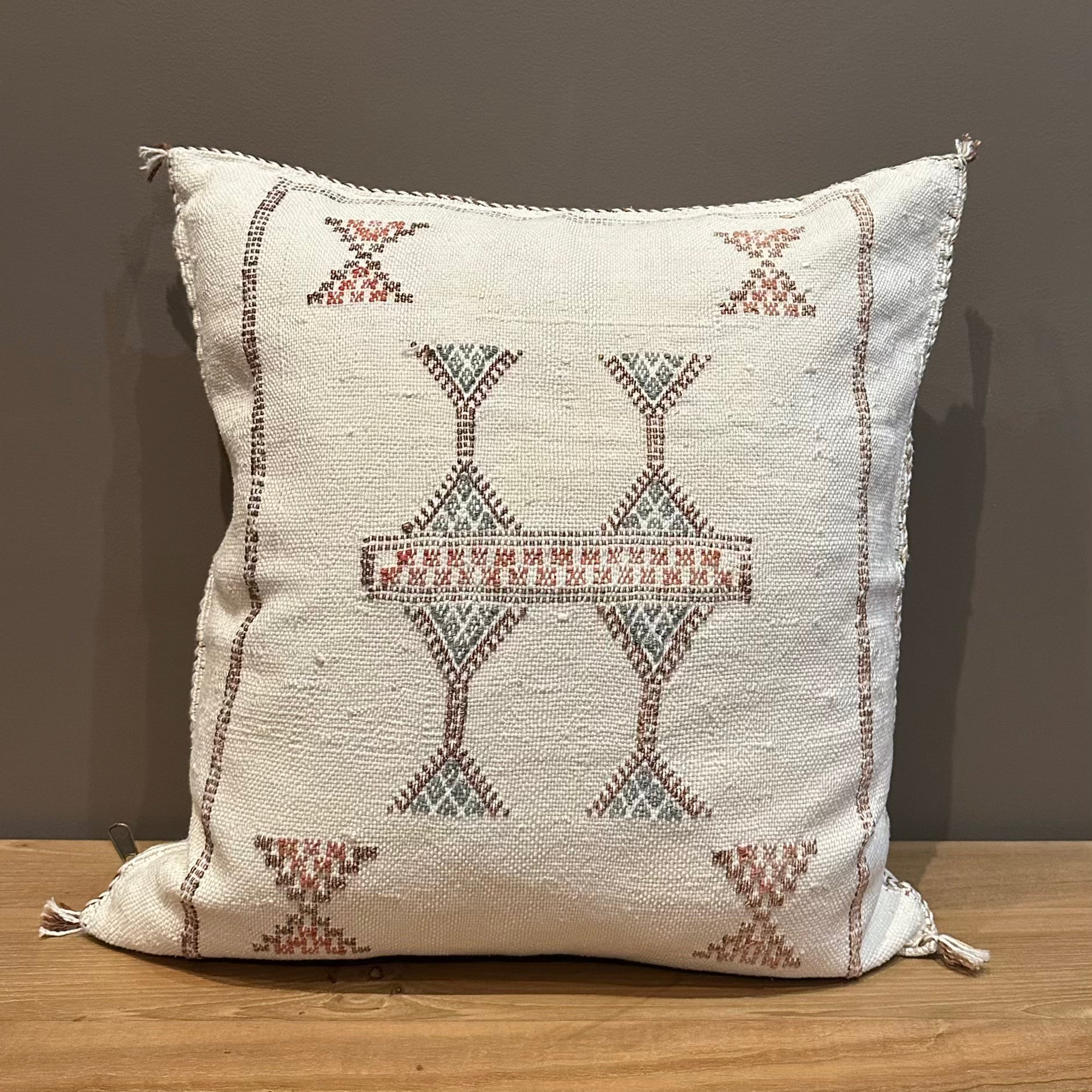 Putetrekk 50x50 hvitt