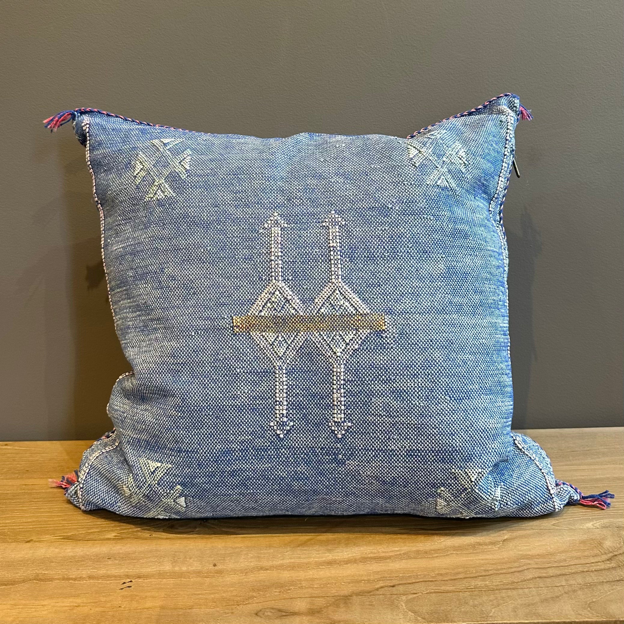 Putetrekk 50x50 blått