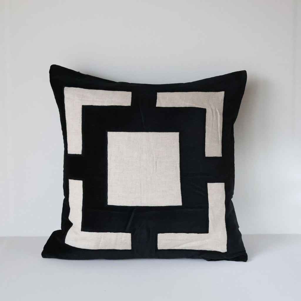 Panel Putetrekk Sort/beige