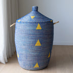 Savannenkurv - Blå og gul