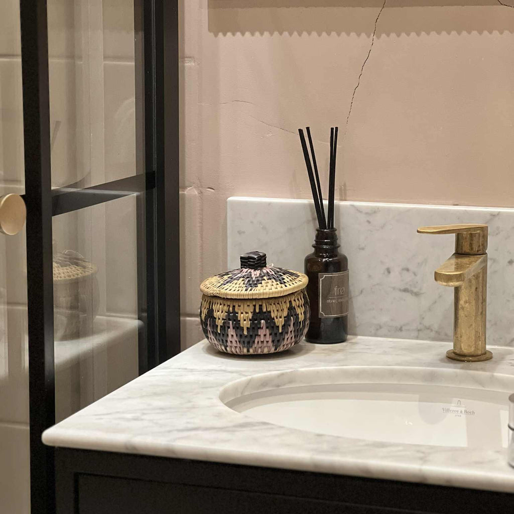 Zulukurv - Oppbevaringsboks med lokk