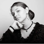 Savannen Halskjede av agat halvedelstener choker