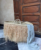 Marokkansk handleveske med frynser