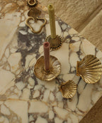 Skjell skål i messing - Stor