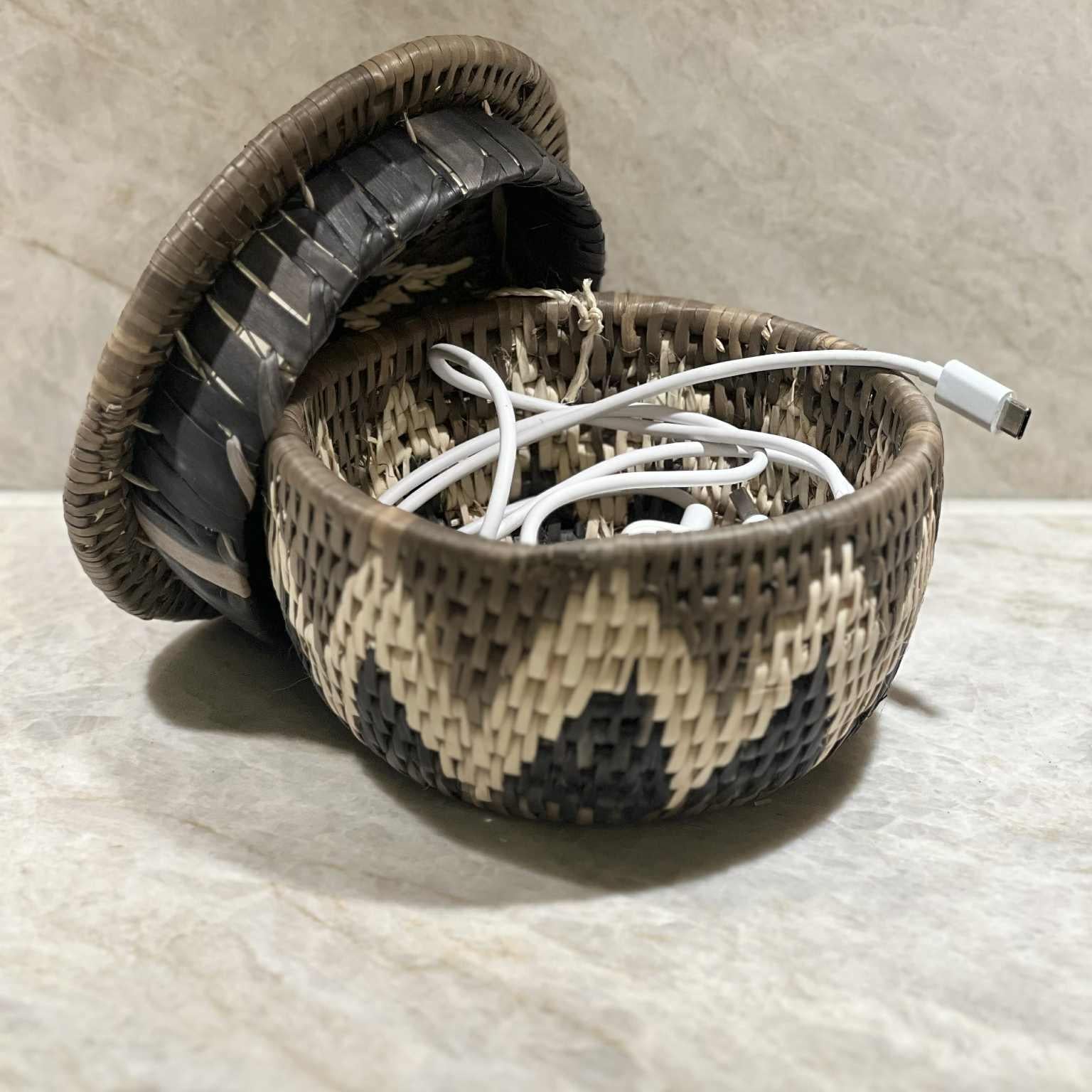 Zulukurv - Oppbevaringsboks med lokk