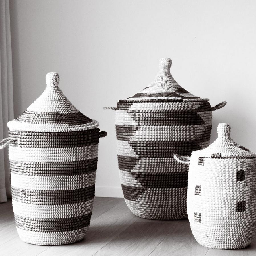 Savannenkurv -  Hvit og sort