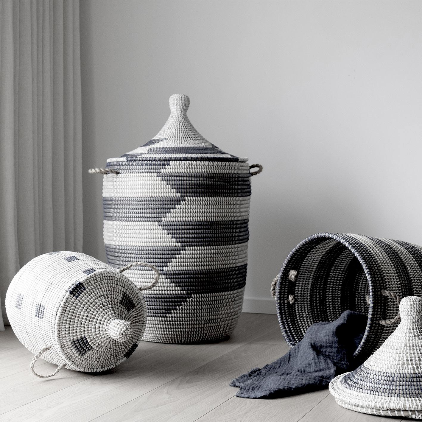 Savannenkurv -  Hvit og sort