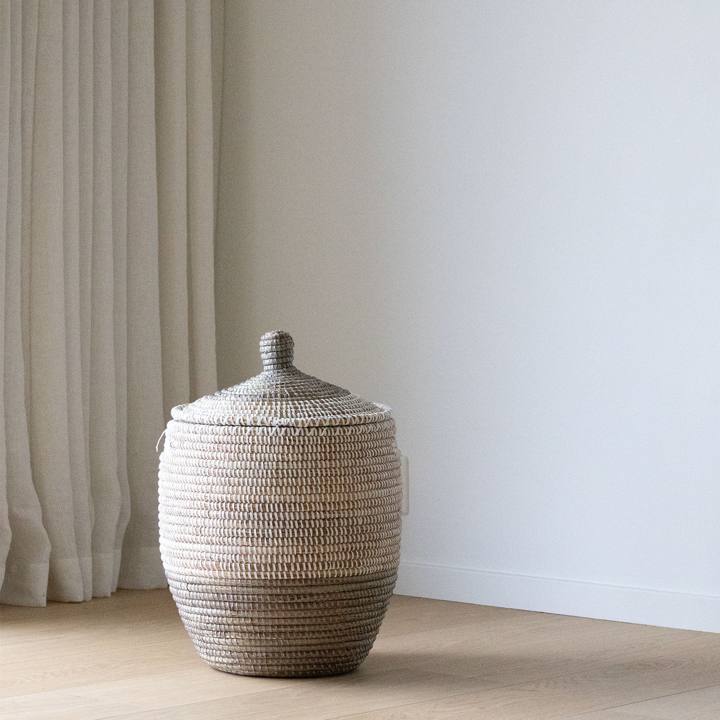 Savannenkurv - Hvit og grå