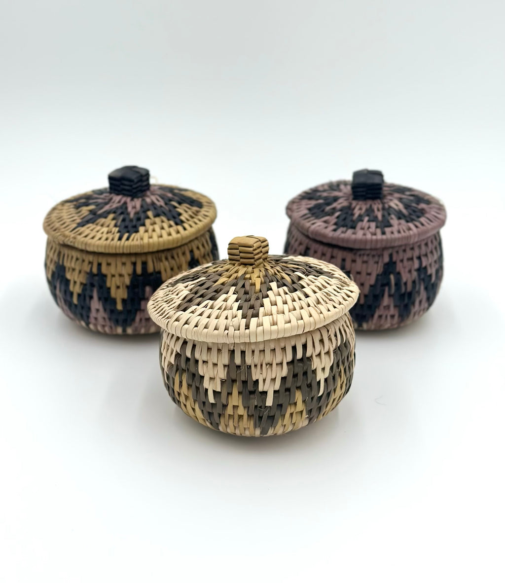 Zulukurv - Oppbevaringsboks med lokk