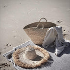 Stor stråhatt fra Marokko