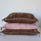 Marokkansk putetrekk i agavesilke 50x50