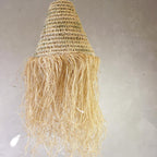 Raffia taklampe