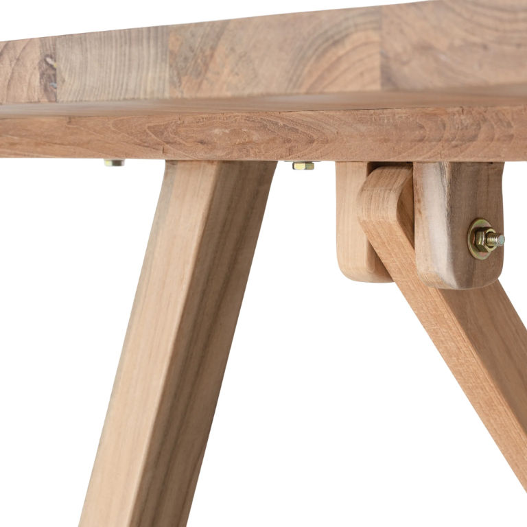 Aruba kafebord i resirkulert teak