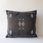 Marokkansk putetrekk i agavesilke 50x50