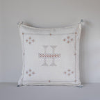 Marokkansk putetrekk i agavesilke 50x50