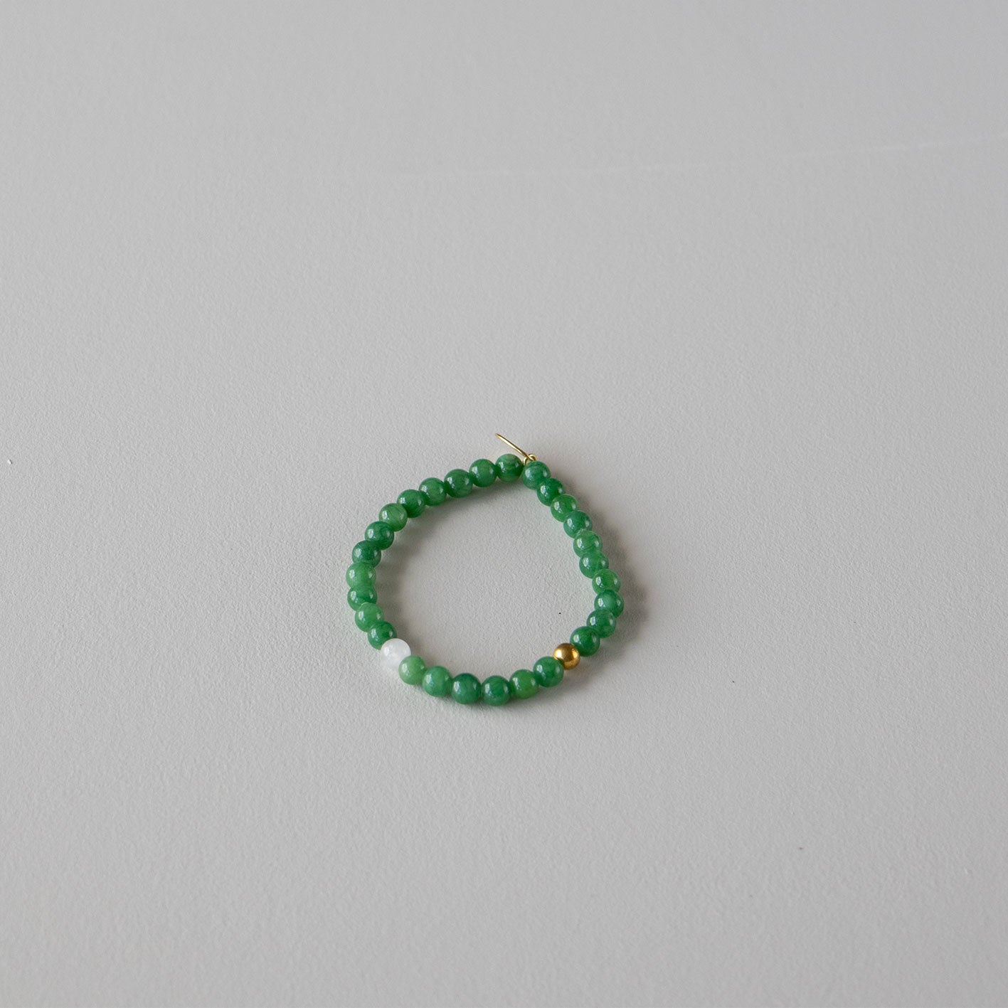 Armbånd med halvedelstener - Jade