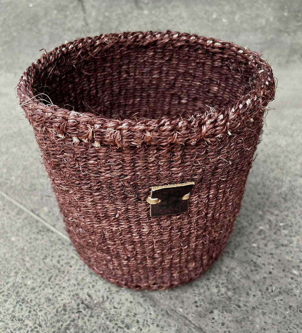 Små sisalkurver fra Kenya