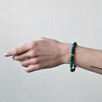 Armbånd med halvedelstener - Jade