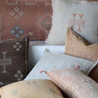 Marokkansk Putetrekk 40x60 mørk brun