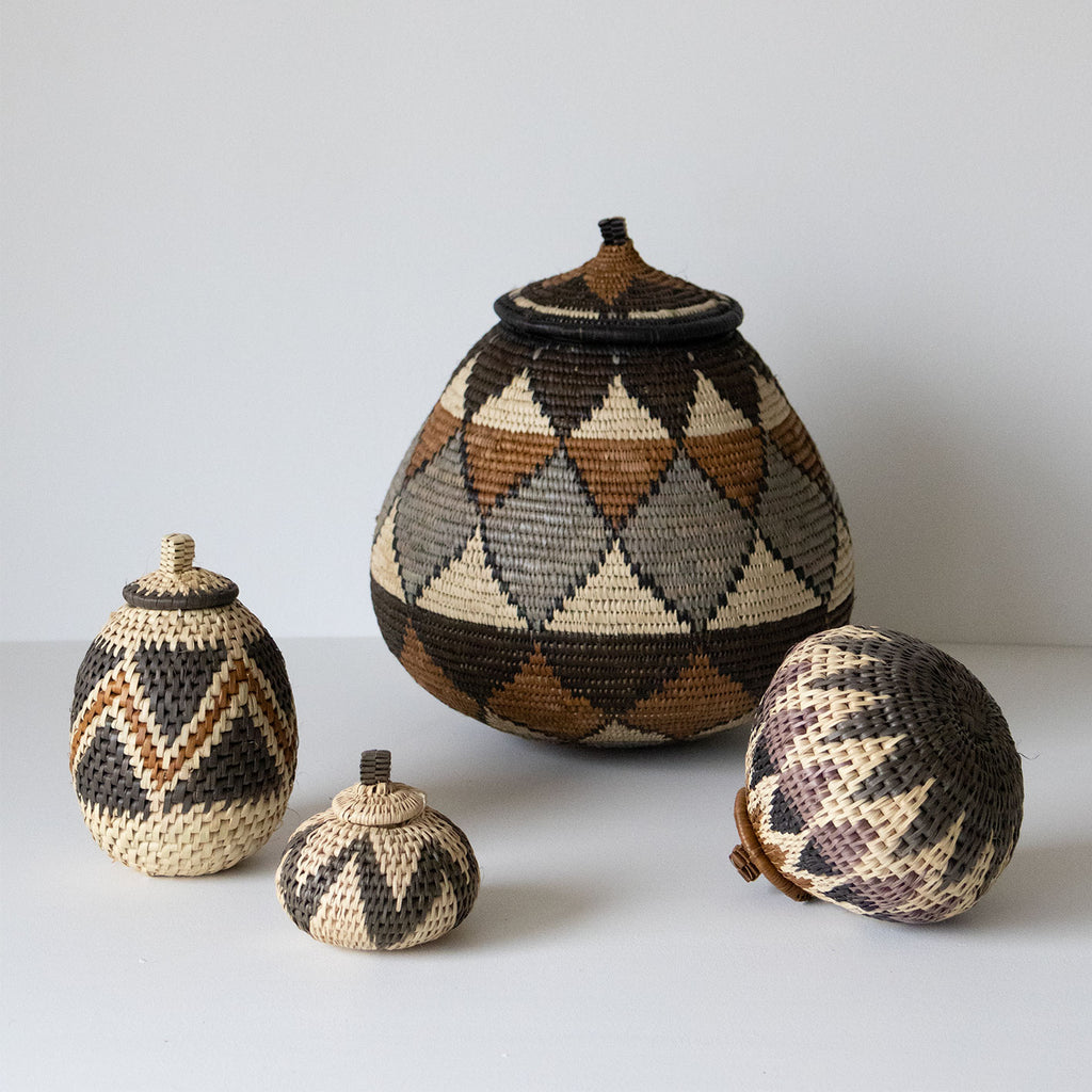 Zulukurv - Oppbevaringsboks med lokk