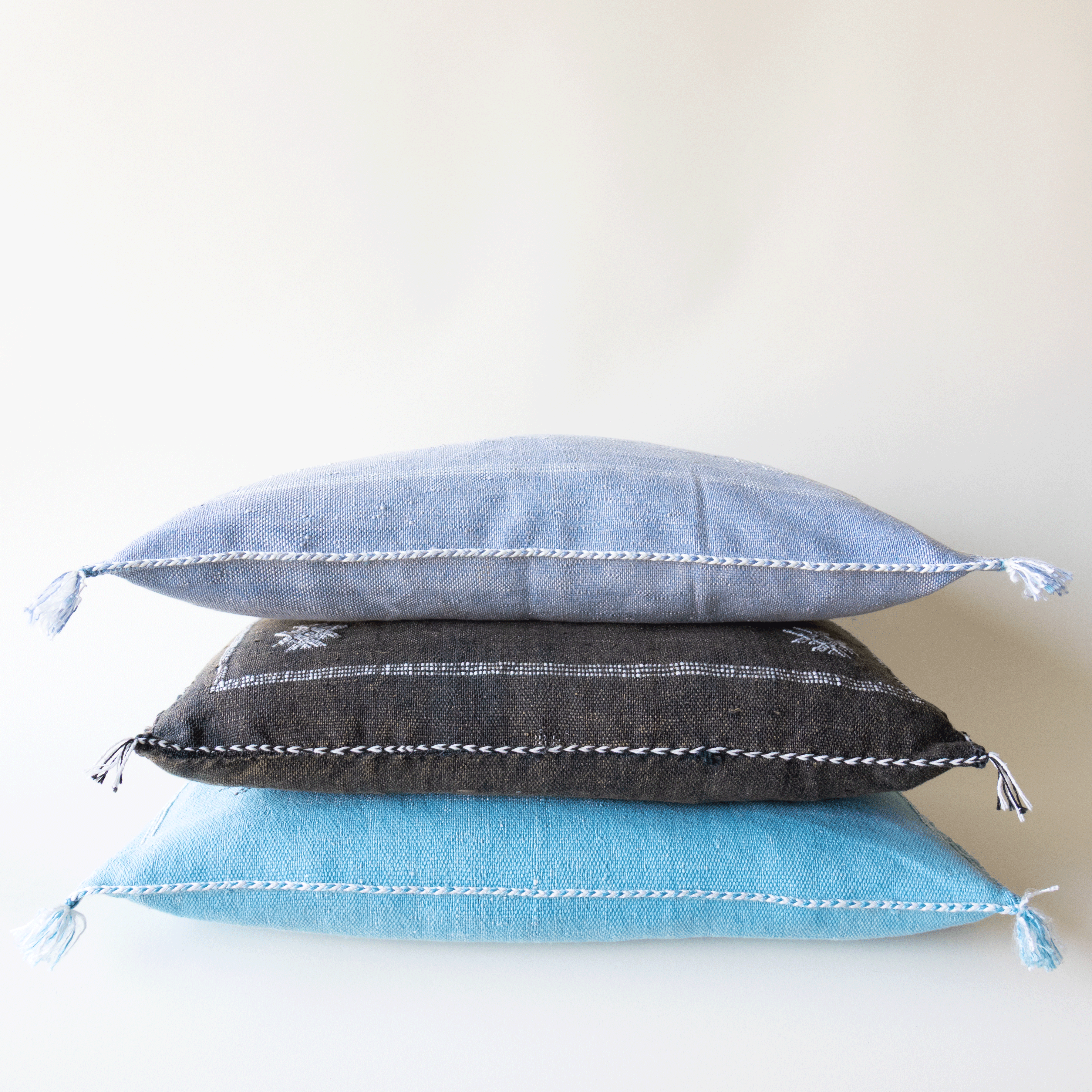 Marokkansk putetrekk i agavesilke 50x50