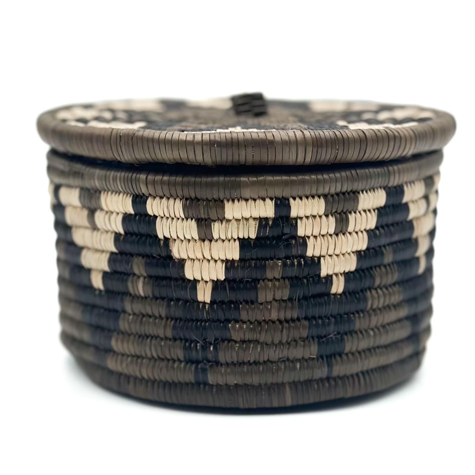 Zulukurv - Oppbevaringsboks med lokk