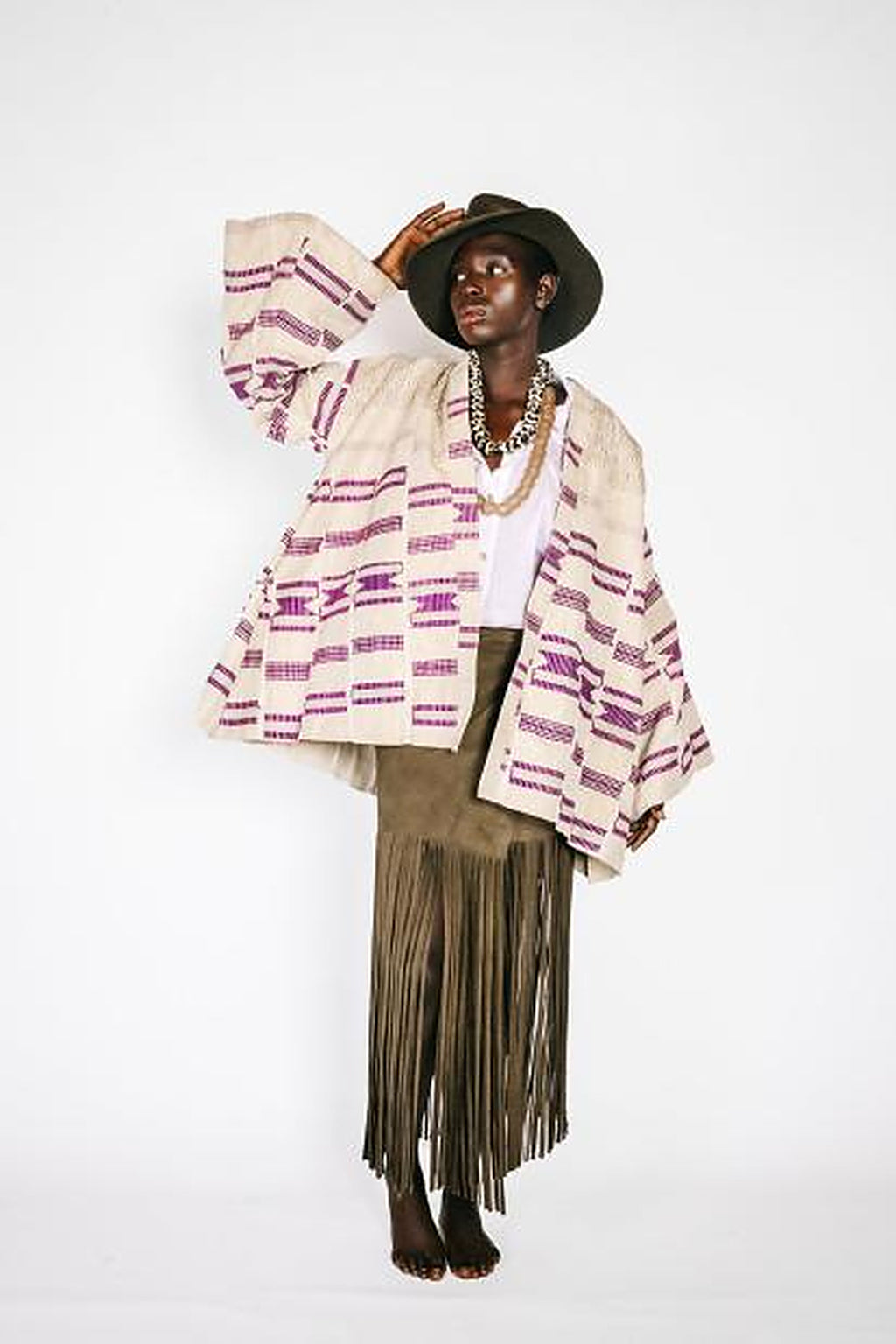 Alona Fringe Skjørt, bilde 3
