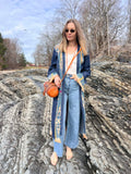 Kimono i vintagestoff