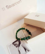 Bracelet with semi-precious stones - Jade