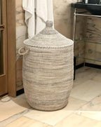 Savannah basket - White nature