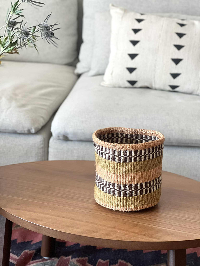 Små sisalkurver fra Kenya