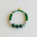 Armbånd med halvædelsten - Jade