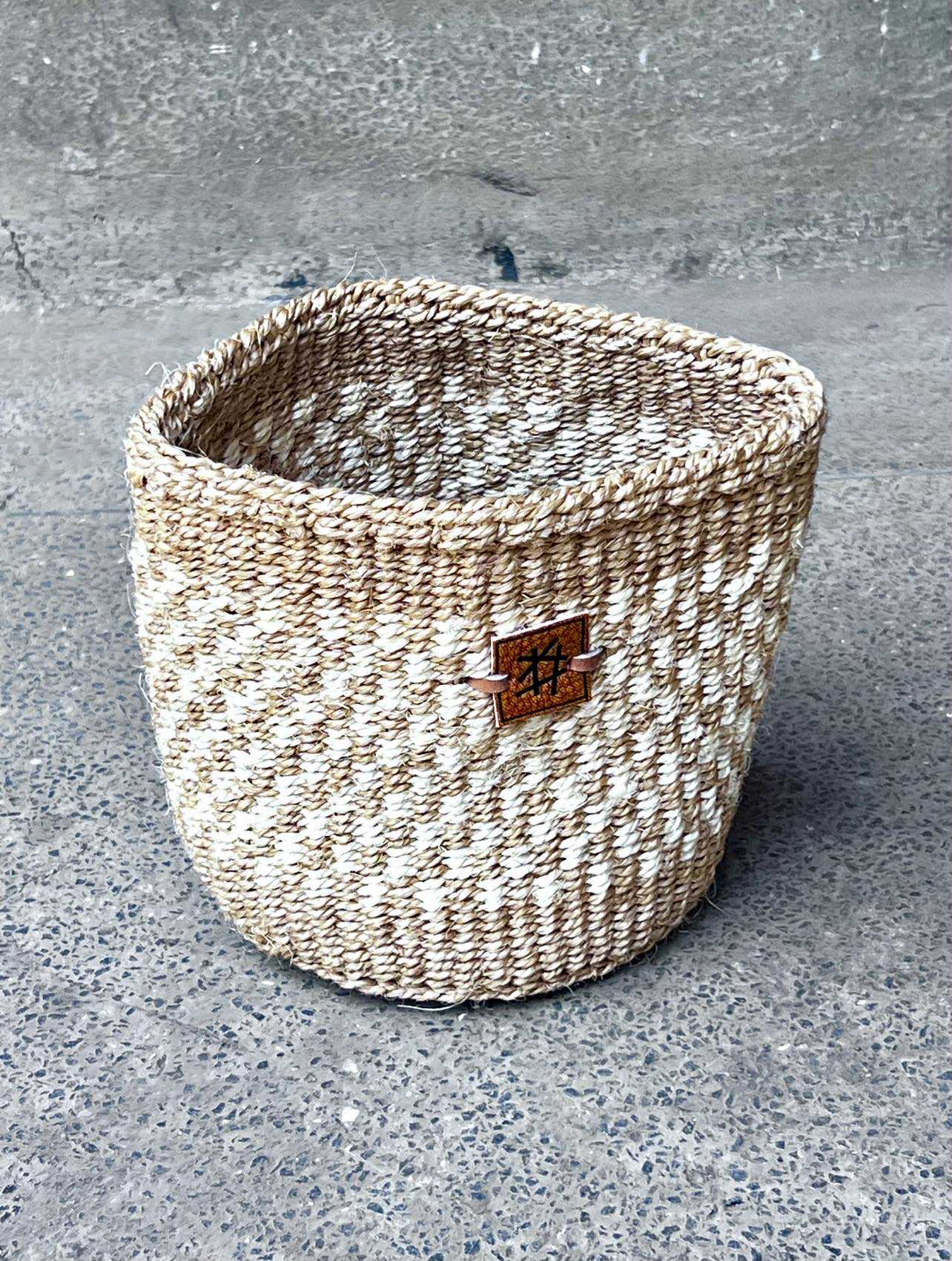 Små sisalkurver fra Kenya