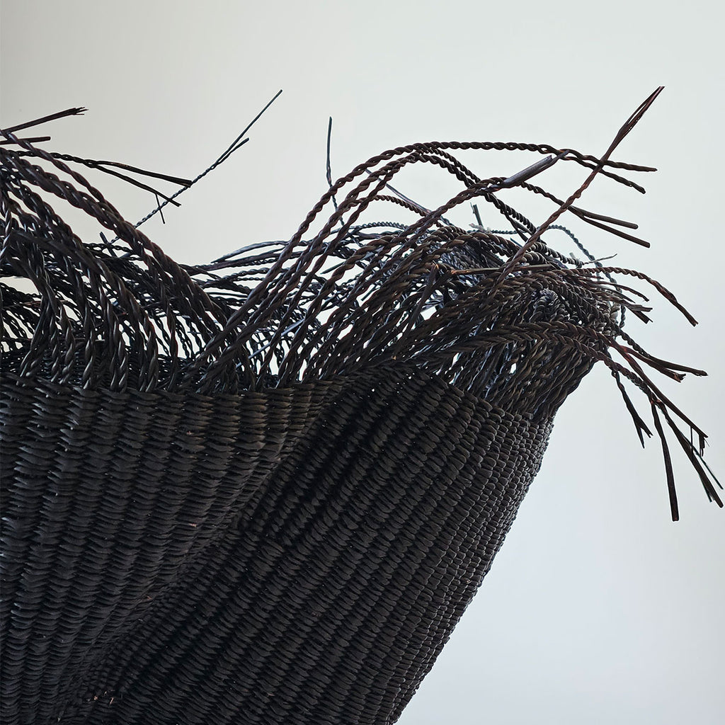 Bolga Wave kurv med frynser