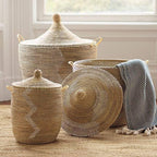 Savannenkurv - Hvit m lyse gule detaljer