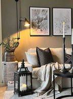 Savannenkurv med flatt lokk - Liten hvit natur