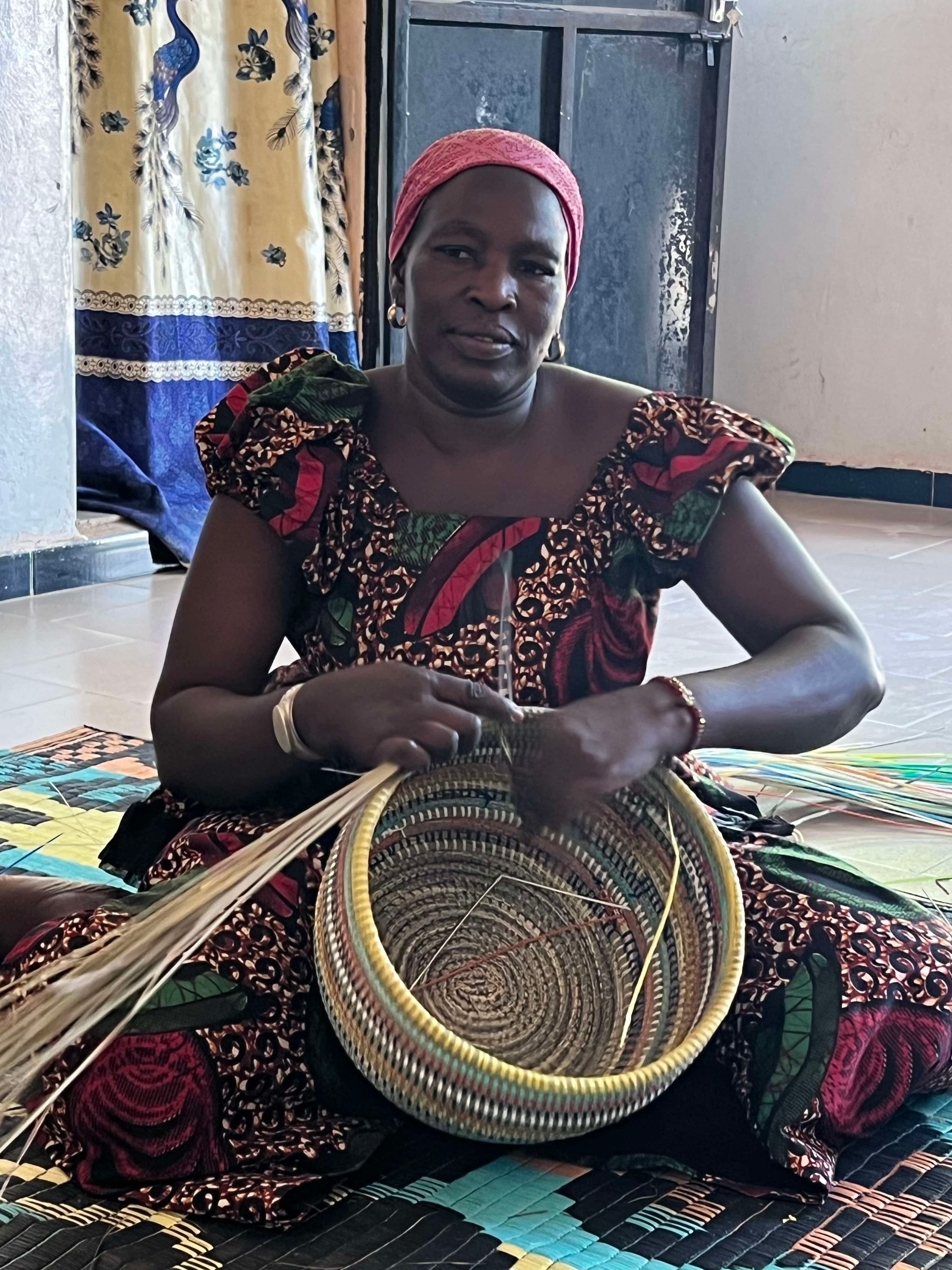 Savannenkurv - Grønn og hvit