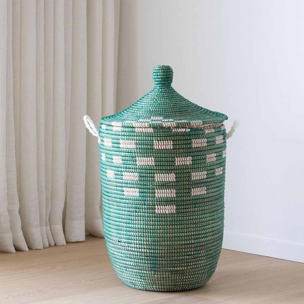 Savannenkurv - Grønn og hvit