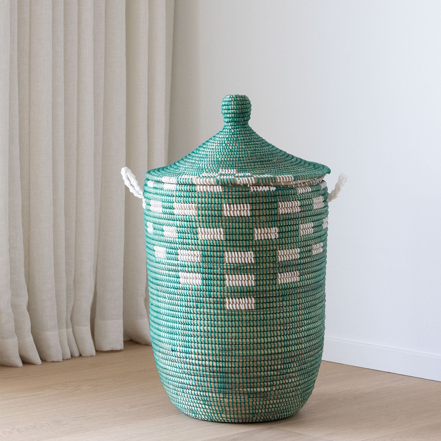 Savannenkurv - Grønn og hvit