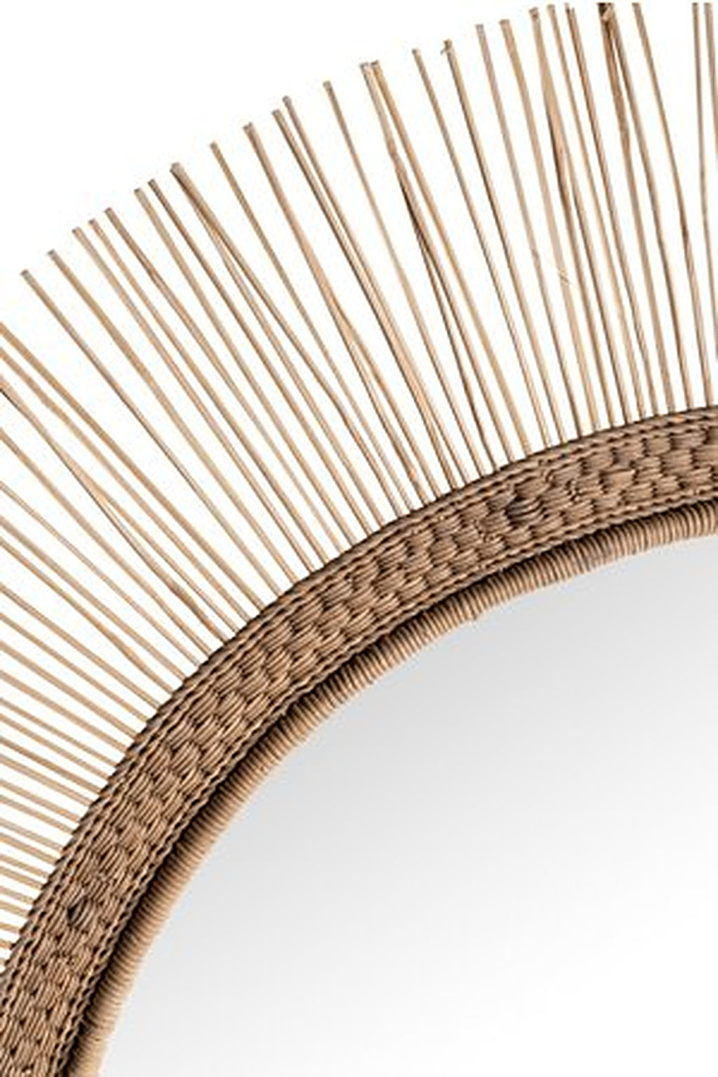 Sol mirror frame braided medium