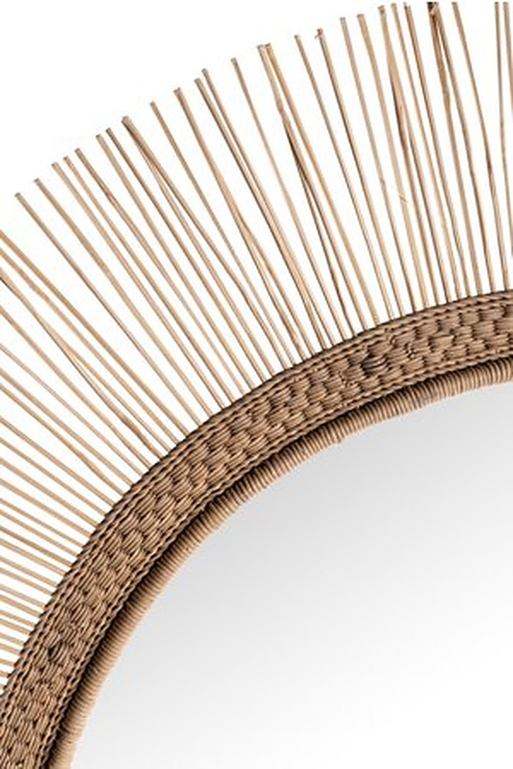 Sol mirror frame braided medium