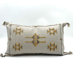 Marokkansk putetrekk i agavesilke 40x60