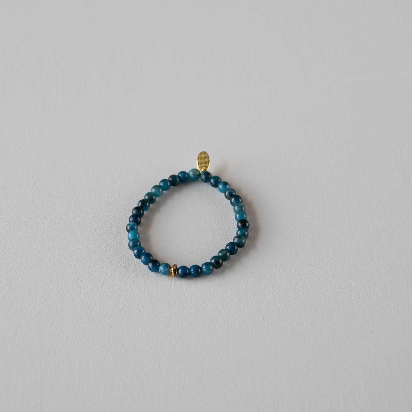 Armbånd med halvedelstener - Blå Lapis Lazuli