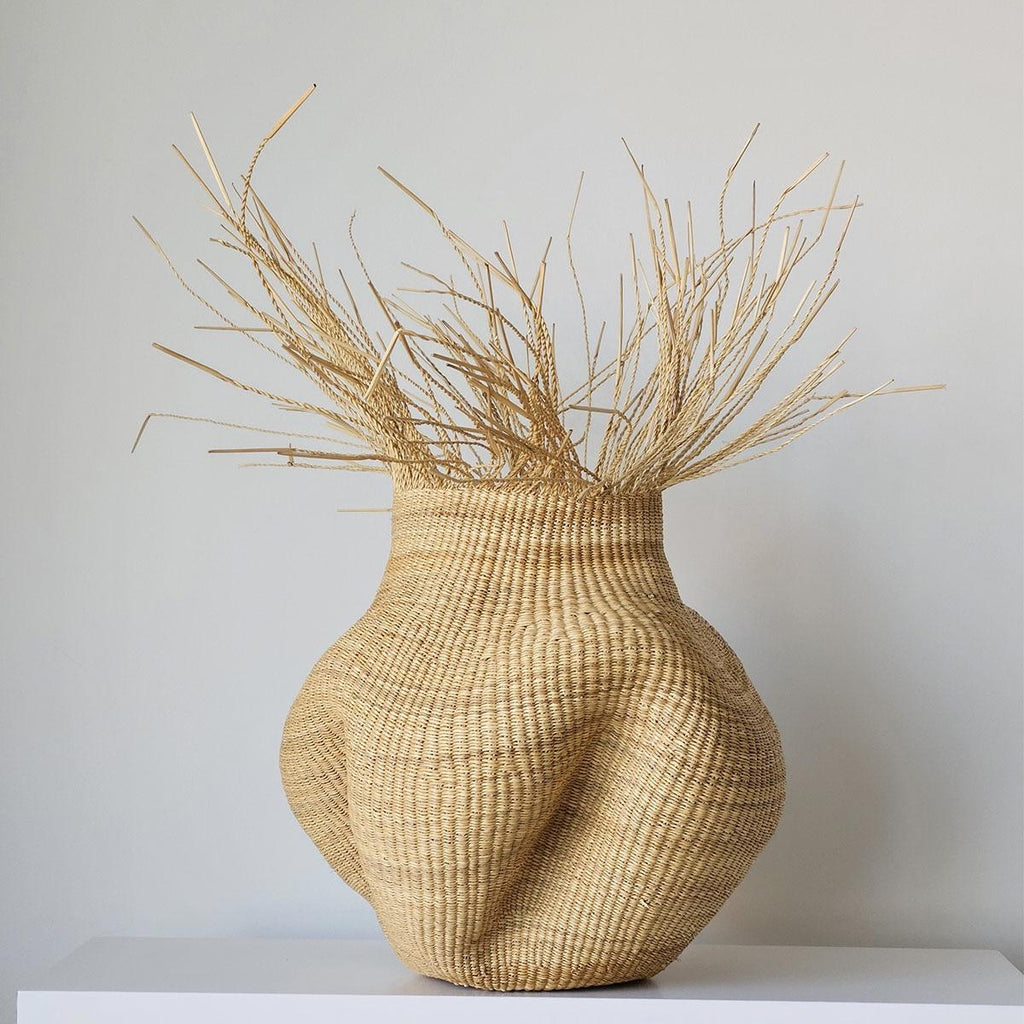 Bolga wave kurv med frynser