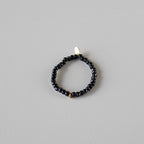 Armbånd med halvedelstener - Sort agat