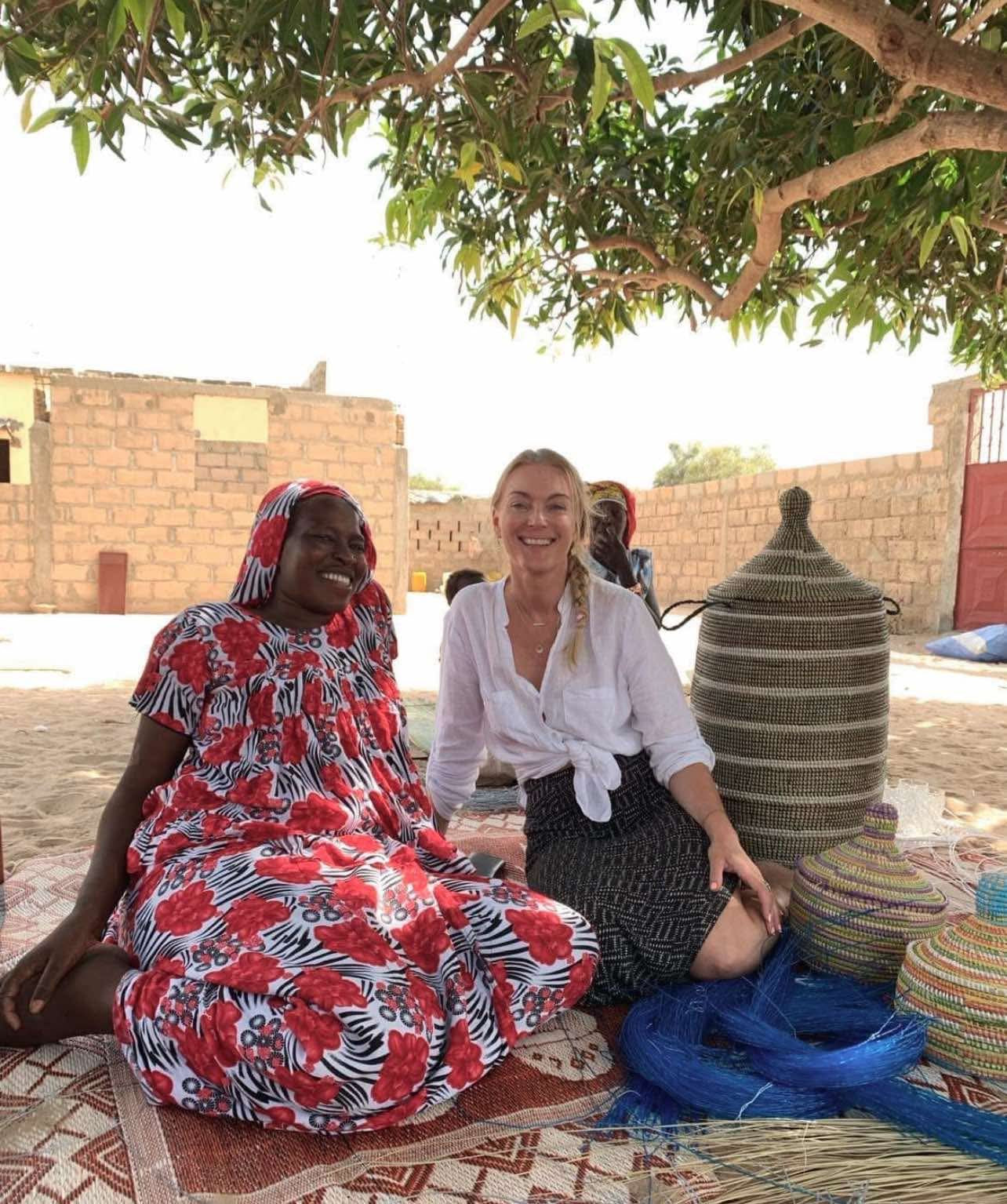 Savannenkurv - Grønn og hvit