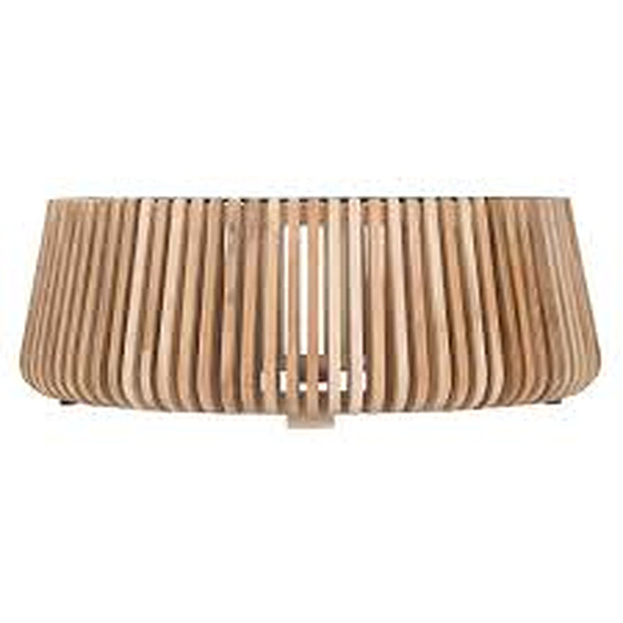 Lindi beautiful coffee table in teak and glass